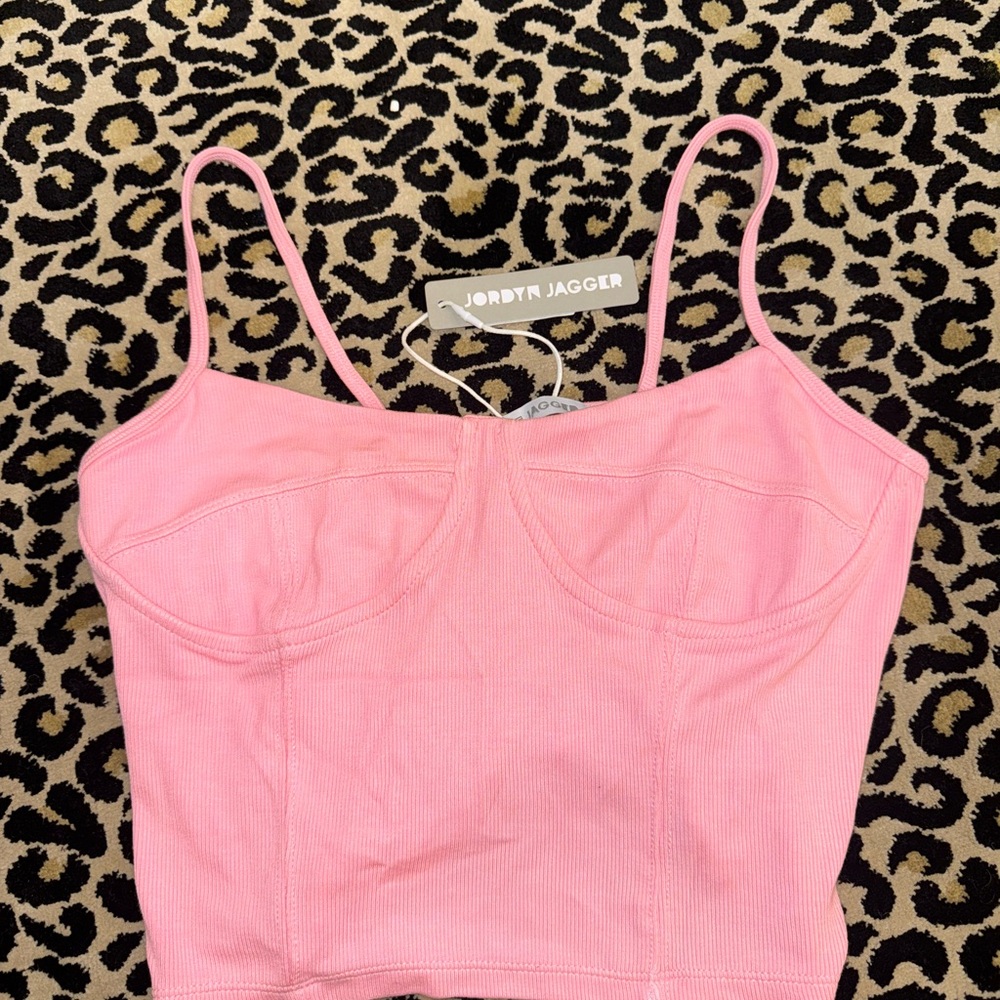 Pink Crop Top